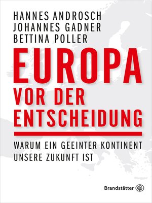 cover image of Europa vor der Entscheidung